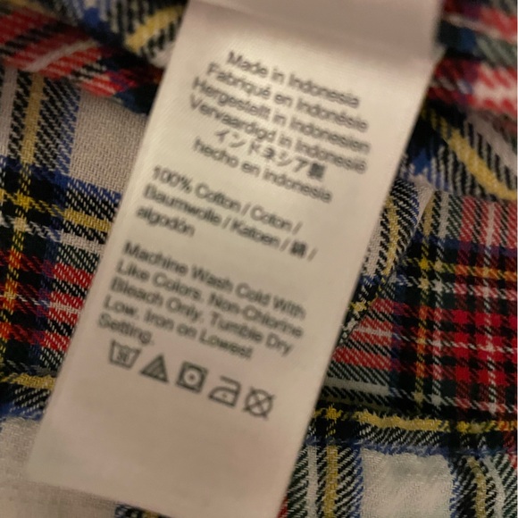 JCrew Flannel Shirt - Picture 8 of 8